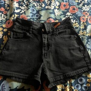 Classic Black Women's Jean Shorts